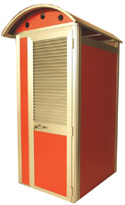 Cabina da spiaggia spogliatoio modello Monsone