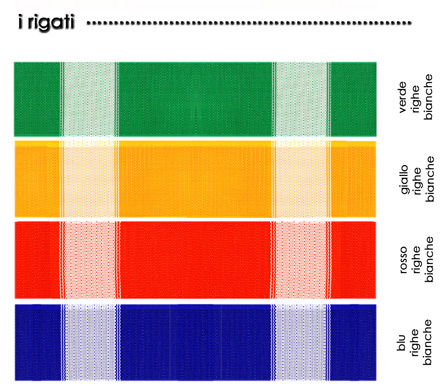teli per lettini spiaggia e sdraio - colori disponibili